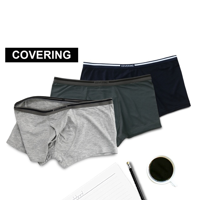 Covering|Combo 3 quần nam viscose lụa Nhật