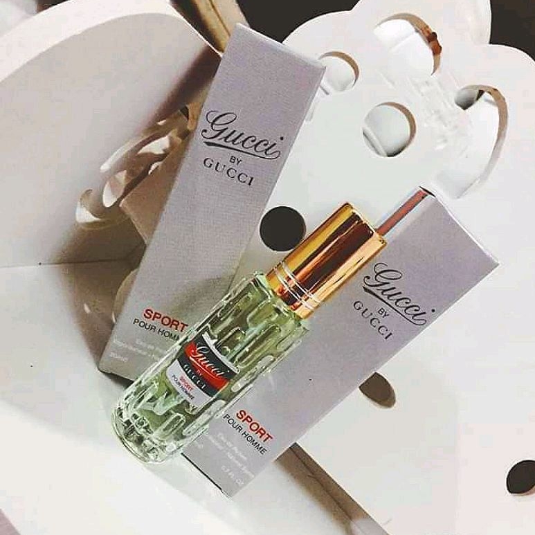 [CHÍNH HÃNG] Nước Hoa Nam GU.CCI SPORT PO.UR HOM.ME Ch.iết Pháp Mini 20ml- Dạng Xịt