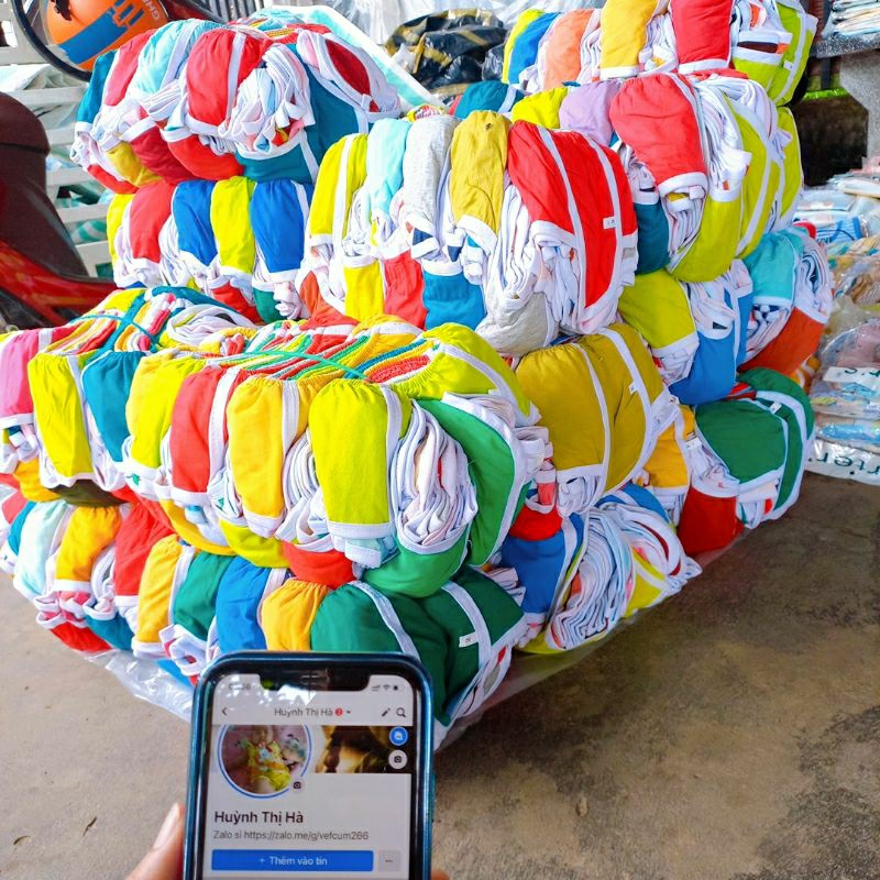 [100 quần] sỉ quần chục ngắn cho bé (quần bí)