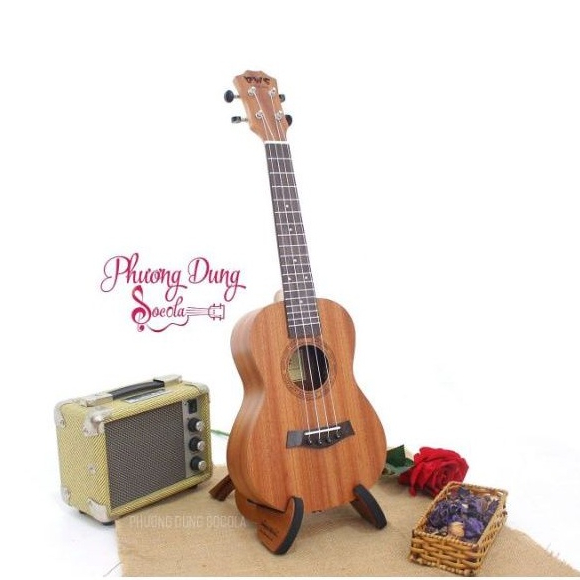Đàn Ukulele Gỗ chính hãng Music hoặc BWS - size Concert - Basic