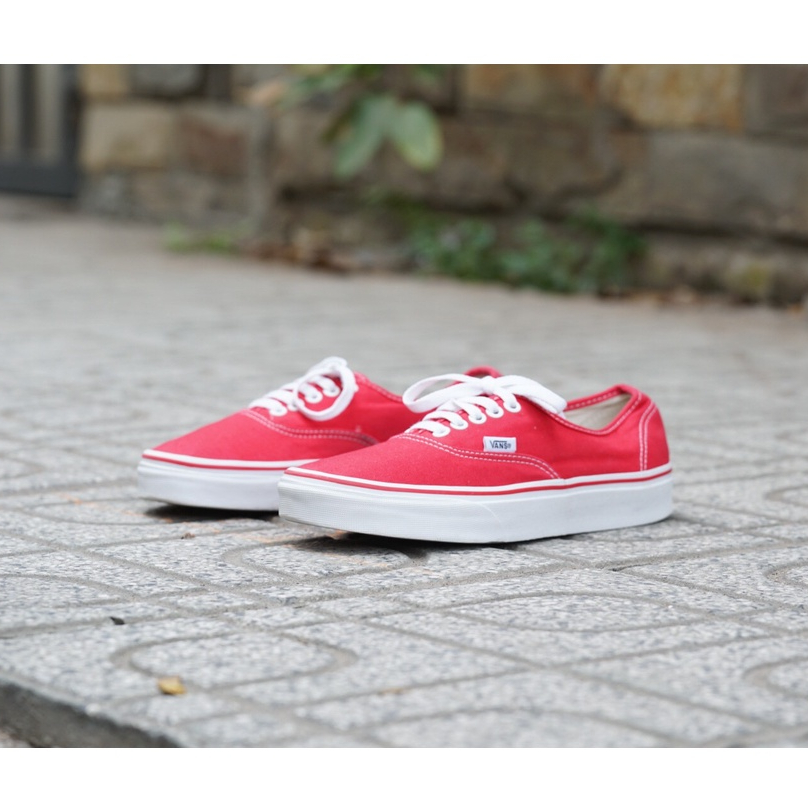 Giày Thể Thao VANS AUTHENTIC RED VN000EE3RED CŨ CHÍNH HÃNG
