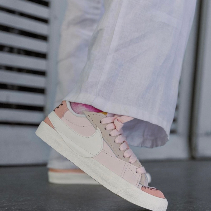 Giày thể thao NIKE BLAZER LOW 77 JUMBO LIGHT SOFT PINK DQ1470 601