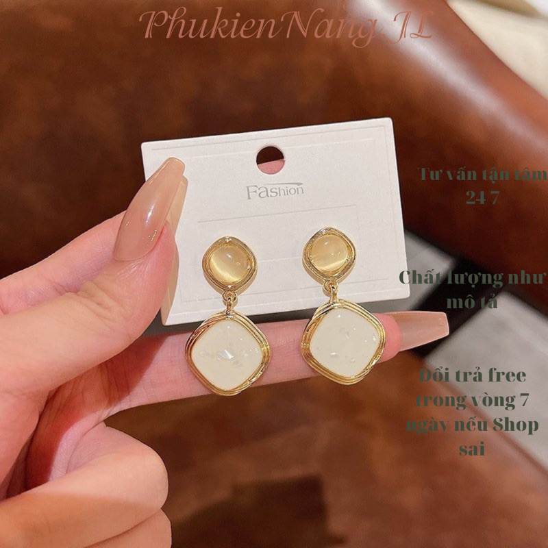 MS01 Bông tai nữ phong cách Hàn Quốc thanh lịch MS01