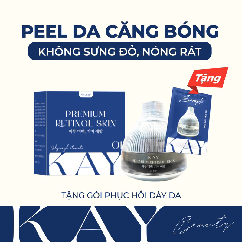 PEEL DA RETINOL KHÔNG SƯNG KHÔNG NÓNG RÁT KAY BEAUTY