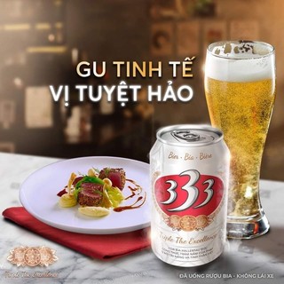 BIA 333 THÙNG 24 LON 330ML