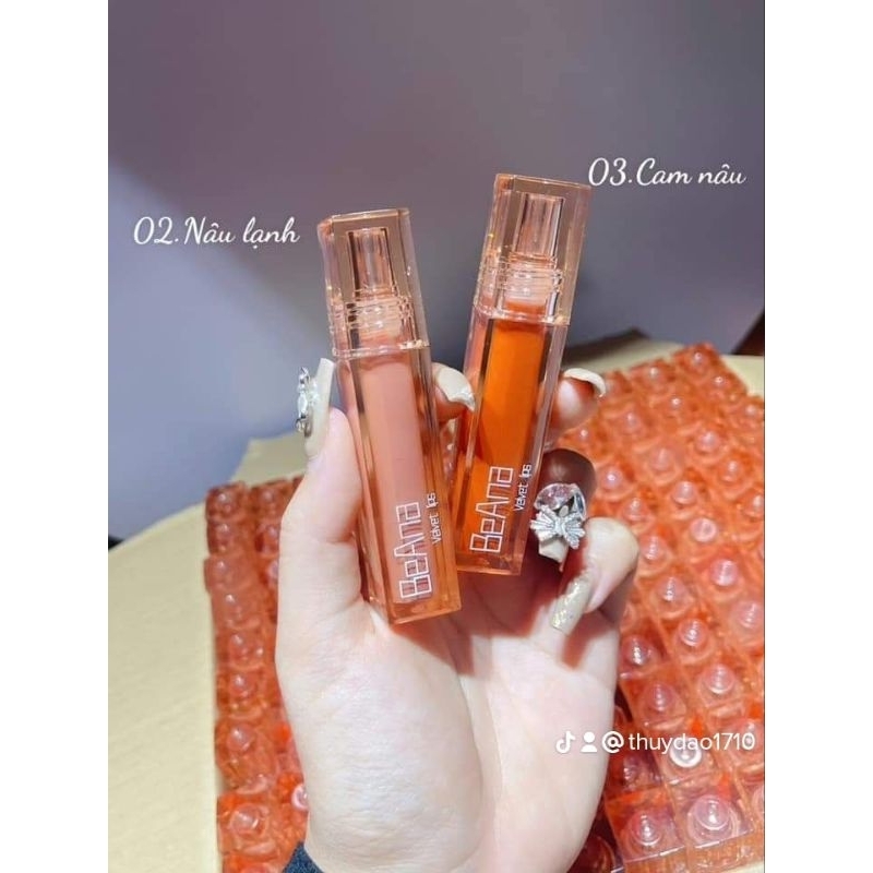 Son kem lỳ BeAna, son kem lì chính hãng mềm mịn môi