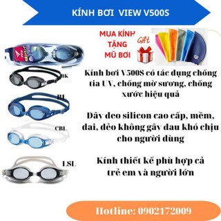 Kính bơi View Nhật Bản V500S chống mờ sương hiệu quả