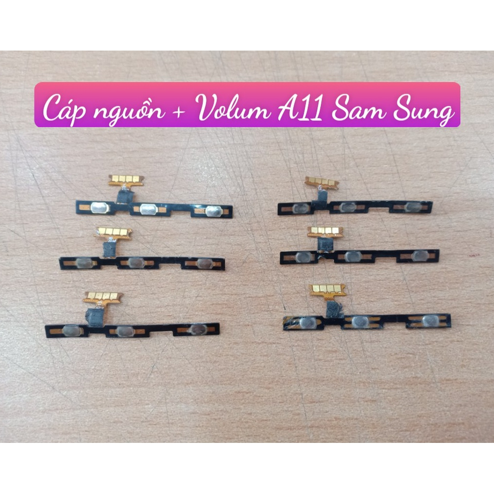 Cáp nguồn + Volum A11 Sam sung ( Zin tháo máy)