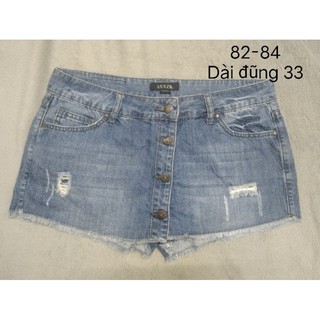 Quần giả váy jean 2hand