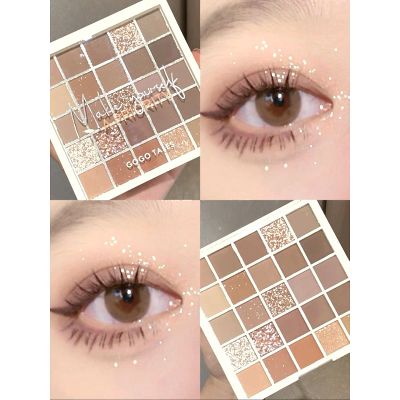 Bảng mắt gogotales 25 ô siêu bền lì màu nhiều phong cách