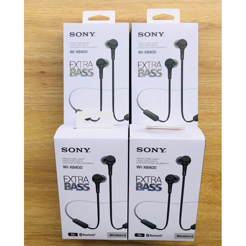 Tai nghe EP Bluetooth Sony Extra Bass WI-XB400 - Hàng Mới Chính Hãng Fullbox