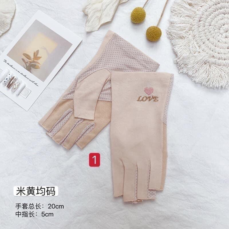 Găng tay chống tia UV làm nail