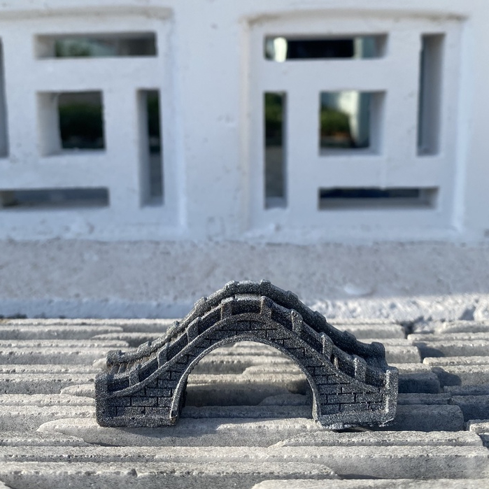 Bộ Cầu Giả Đá 4 Size Mini Trang Trí Terrarium, Tiểu Cảnh