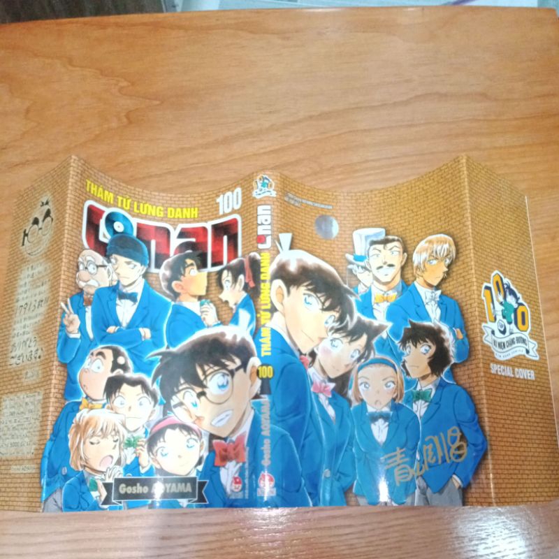 poster đặc biệt Conan 100( bị df nhẹ )