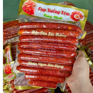 Lạp xưởng tôm trứng muối túi 500gr