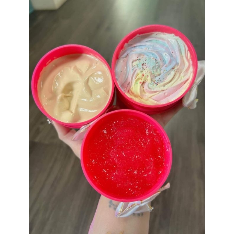 Set Kem JENNY Bingchiling Gel TTBC + Kem Body + Ủ sữa non Dâu