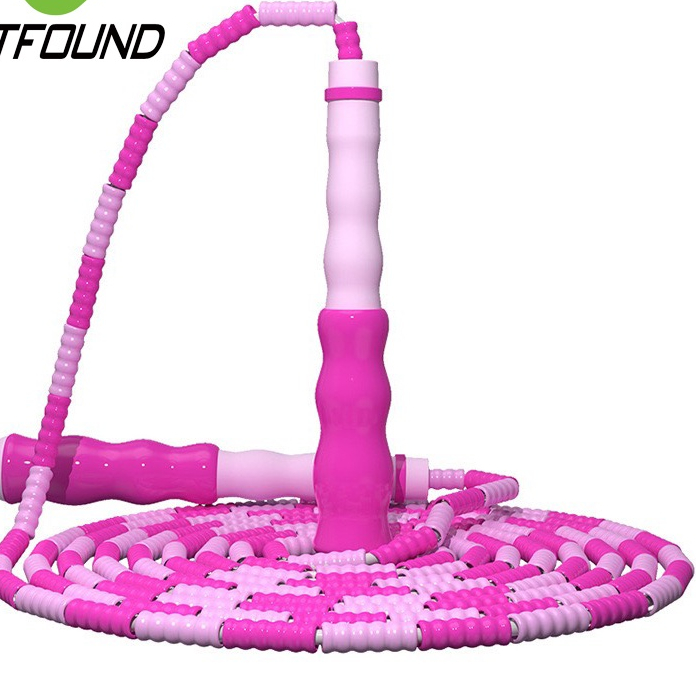 Dây Nhảy Thể Lực Cho Người Lớn Trẻ Em Tập Thể Dục Có Thể Thay Đổi Chiều Dài 2.8M Phân Đoạn Không Bị Rối Có Đính Cườm