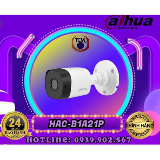 Camera hdcvi hồng ngoại 2.0 megapixel dahua hac-b1a21p