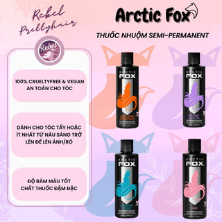 [ TỔNG HỢP ] Thuốc nhuộm tóc Arctic Fox Semi-permanent USA - Rebel.prettyhair