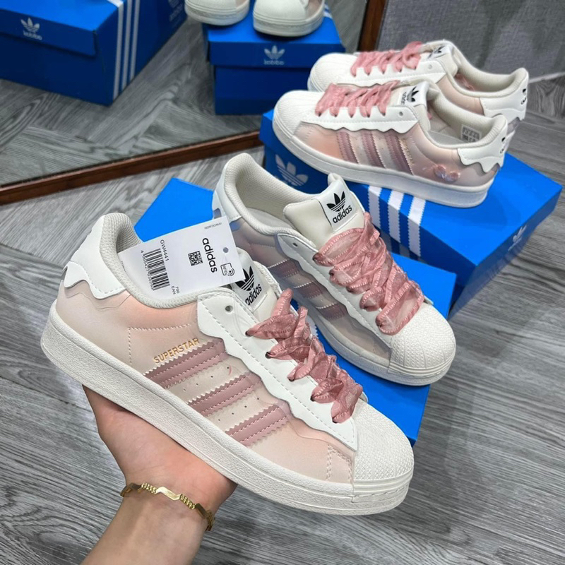 GIẦY THỂ THAO SUPERSTAR SÒ NỮ, PHỐI MÀU SIÊU ĐẸP, GIẦY THỂ THAO ĐI CHƠI, DU LỊCH, HÀNG CAO CẤP.