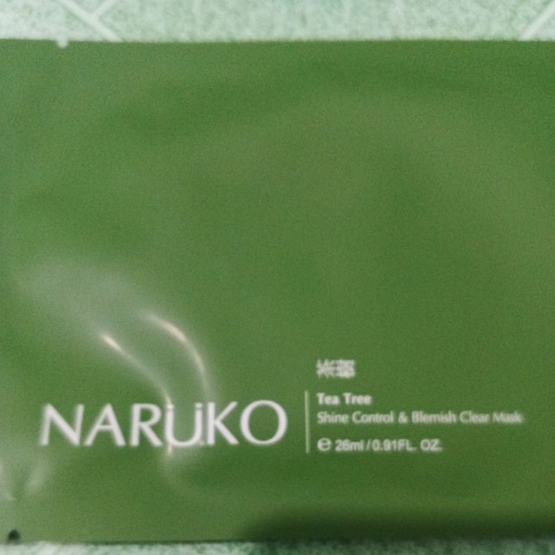 Mặt Nạ tràm trà Teatree Naruko Nhật Bản - Hàng Chính Hãng