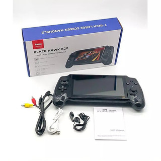 Máy chơi game Powkiddy X20 - Màn hình IPS 7 inch, Rom 16GB full 8000 game, kết nối được 2 tay cầm, tivi, pin 5400mAh