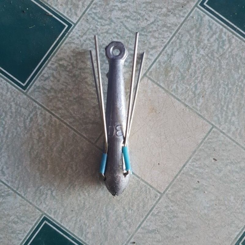 Chì neo câu biển, câu vùng nước chảy mạnh