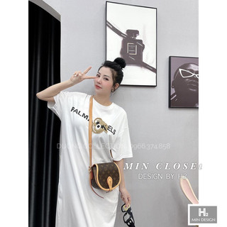 Váy xuông cotton gấu