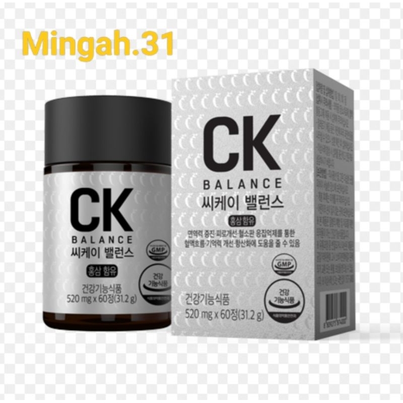 Thực phẩm bảo vệ sức khỏe CK Balance GCOOP Hàn Quốc (60 viên)