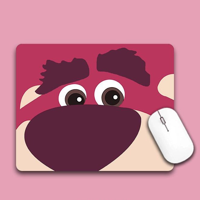 Miếng lót chuột / Bàn di chuột chống trượt hình Gấu Dâu Losto siêu hot - LC Ladykiller