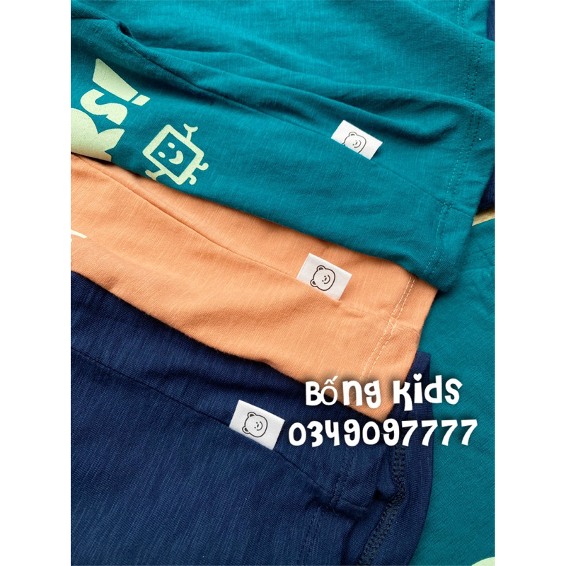 Áo Phông Hè Bé Trai In Chữ Xuất Nhật