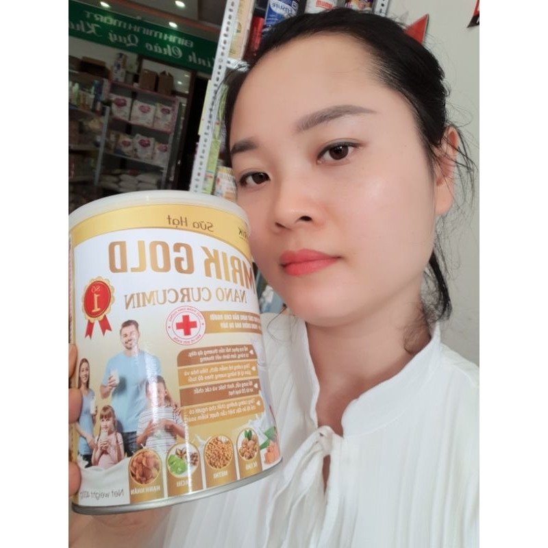 Sữa hạt MRIK GOLD  400g date 2025 mua 2 hộp tặng cốc chia vạch pha sữa siêu đẹp