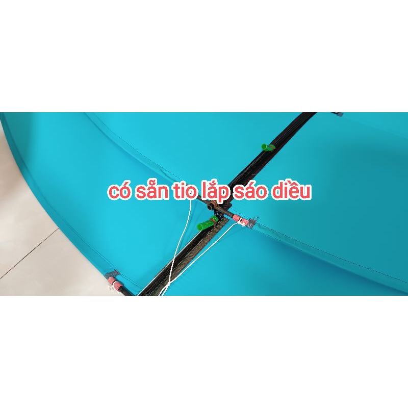 Diều sáo lắp ghép 1,7 mét full cacbon