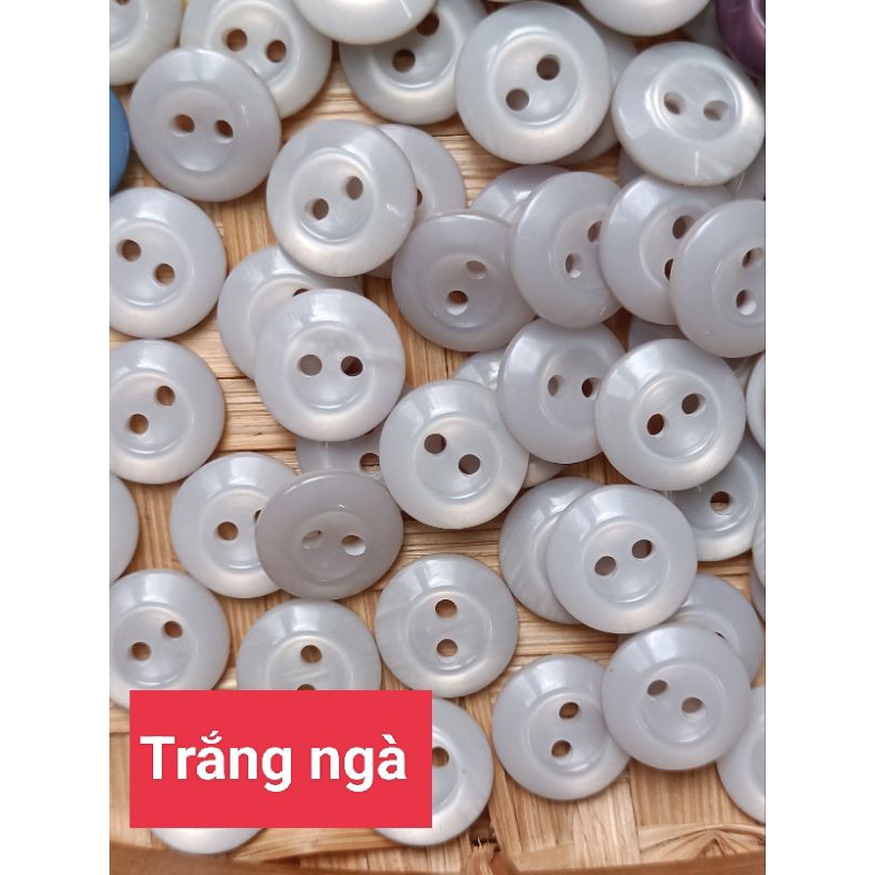 GÓI 20 GAM NÚT SƠ MI HÀNG BÓNG DÀY ĐẸP.