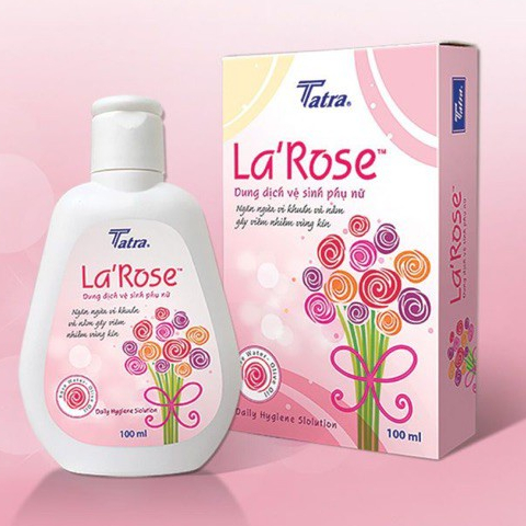 Dung dịch vệ sinh phụ nữ La'Rose 100ml - Giúp làm sạch, khử mùi, ngăn ngừa vi khuẩn và nấm gây viêm nhiễm vùng kín