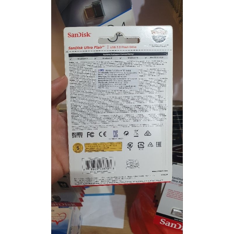 Usb 3.0 SanDisk Ultra Flair CZ73 32Gb 64Gb 128Gb 256Gb  - Bảo hành 24 tháng