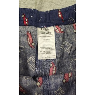 Bộ cotton cộc tay mặc nhà bé trai Canifa