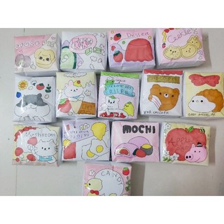 Squishy giấy bánh kẹo nhiều loại dễ thương chậm tăng