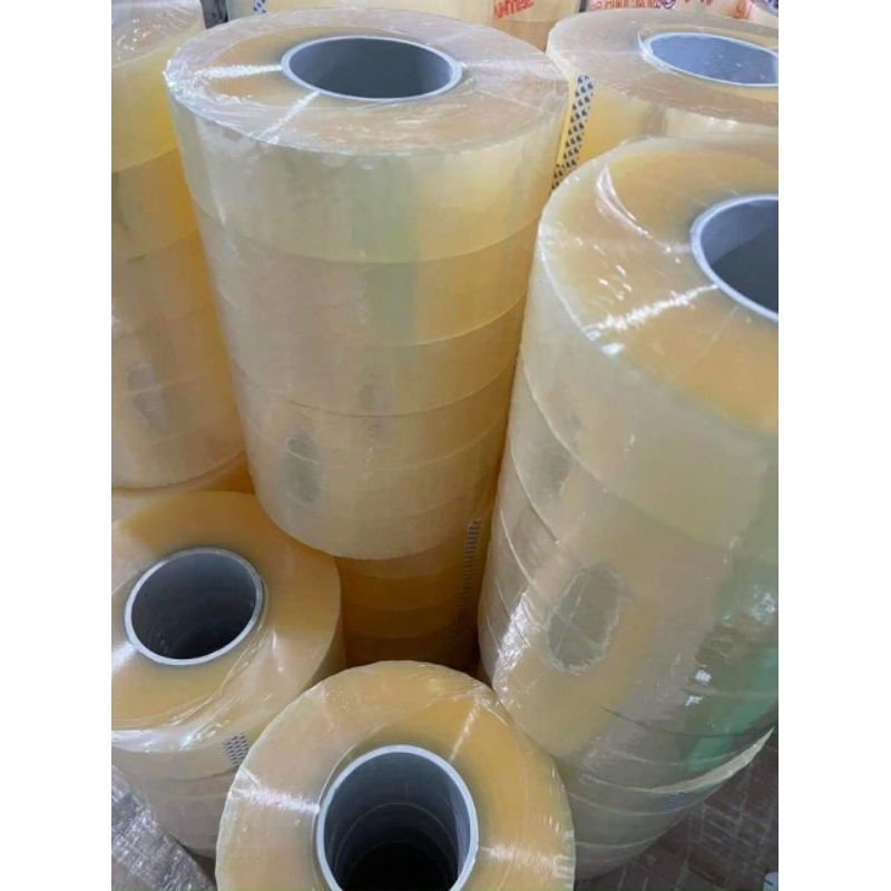 1 cuộn băng dính 1kg đủ lõi siêu mỏng 3mm