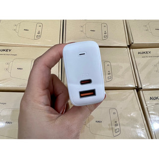 CỦ SẠC NHANH AUKEY 65W PD PA-B3 2 CỔNG