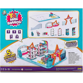 Set Toy Mini Brand gian hàng siêu thị mini