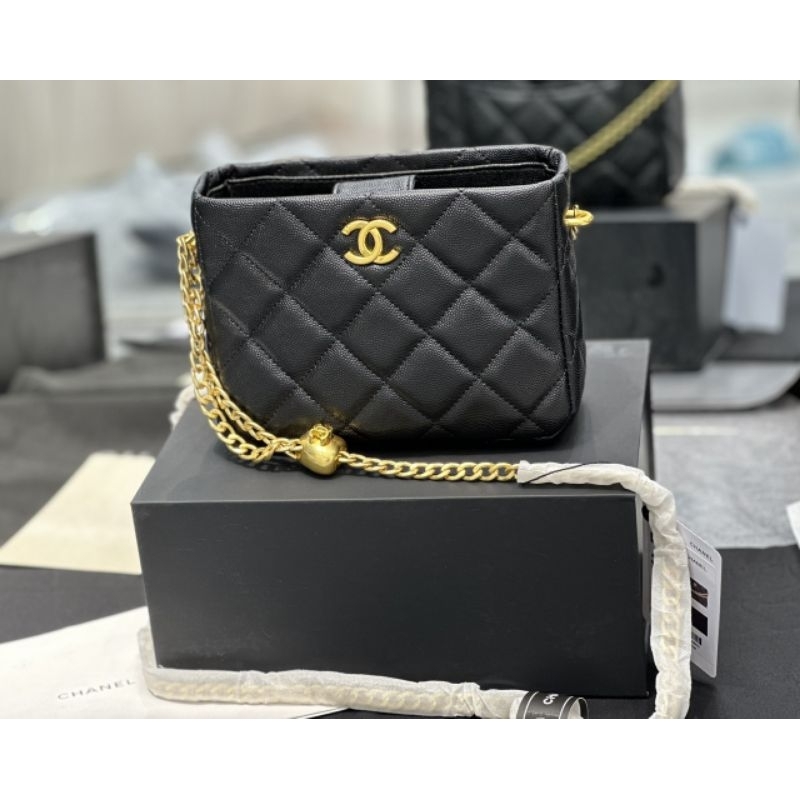 Túi xách nữ C.N HOBO TYM da hạt loại đẹp sz18cm phom xịn cực xinh