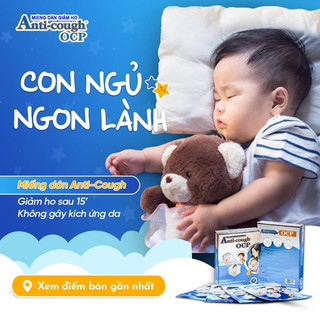 01 Miếng Dán Ho ANTI COUGH PATCHES (hộp 10 miếng)