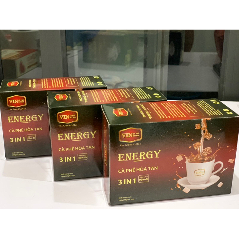 Cà phê sữa đá, combo 3 hộp cà phê hoà tan sữa đá đậm đà