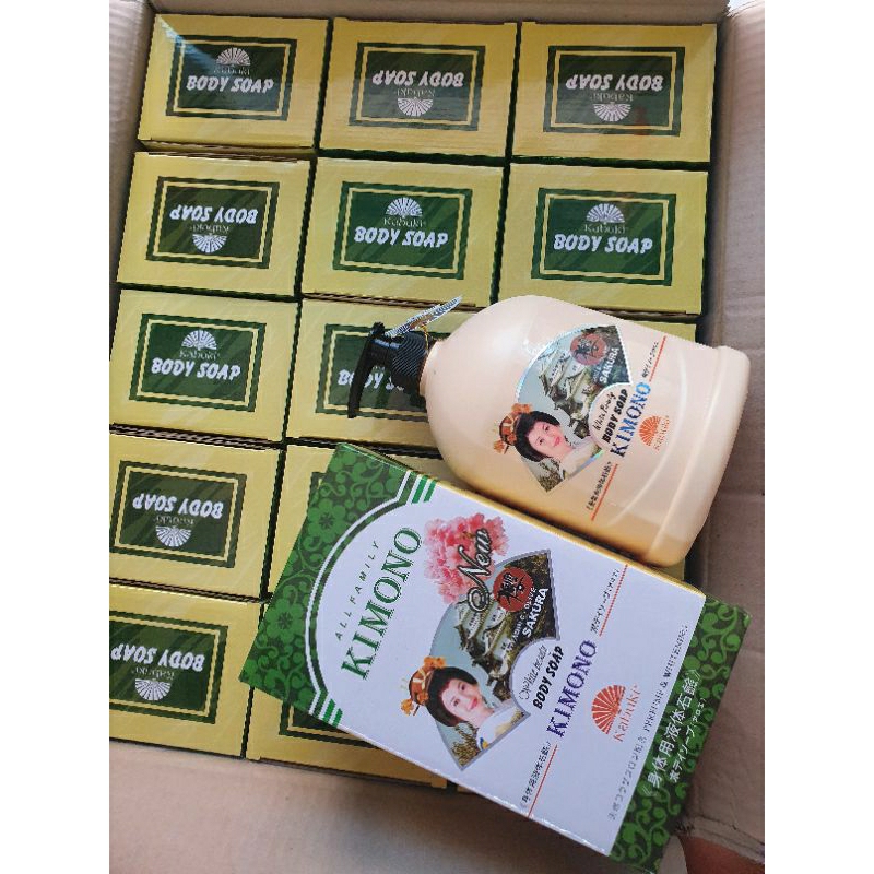 Sữa tắm trắng da Kimono 1200ml