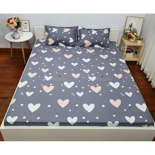 Ga giường cotton ra bọc nệm kích thước 1m2x2m 1m6x2m 1m8x2m