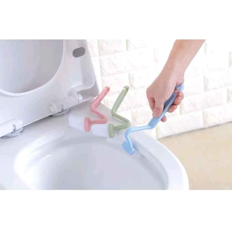 Cọ bồn cầu vệ sinh thông minh,chổi cọ toilet có ngăn chứa xà phòng tiện dụng