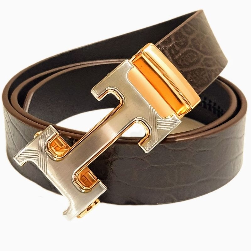 Thắt lưng nam nịt da thật nguyên tấm bền rất mềm đẹp [ KHÓA GẠT DÂY DA THẬT SIÊU BỀN ]