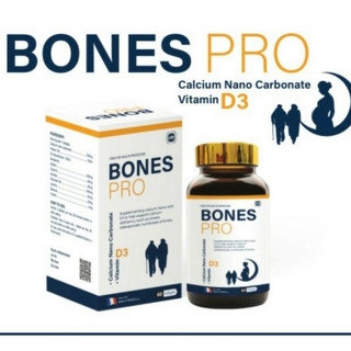 Calci bones pro, calcium nano d3💥hàng chính hãng💥,viên uống bổ xung calci d3 cho cơ thể, loãng xương, tê bì