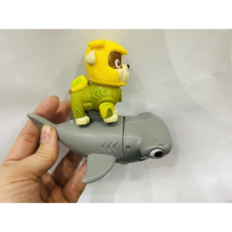 Đồ chơi Paw Patrol: Set 12 nhân vật chó cứu hộ và biển Aqua Pups có công năng